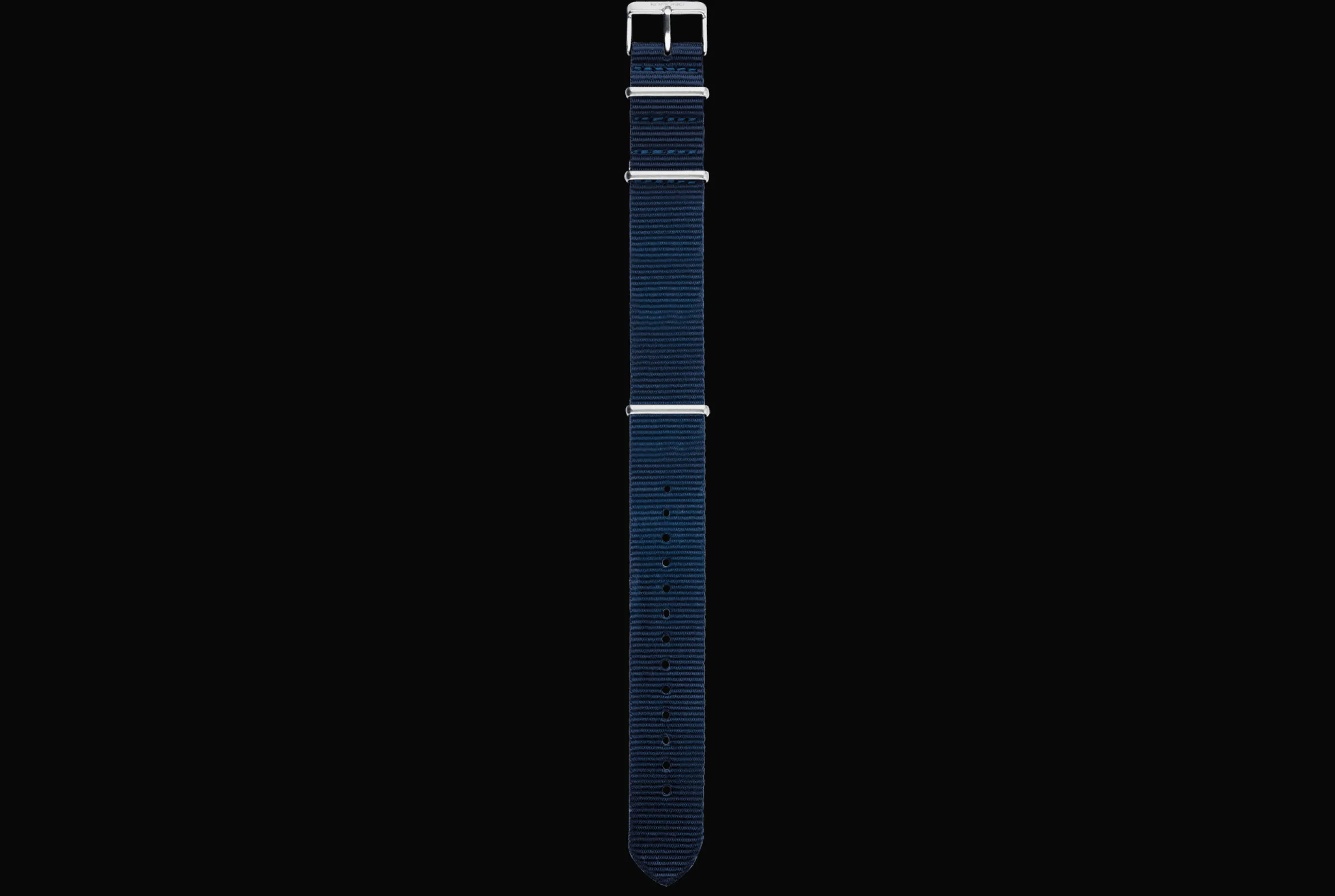 KOMONO Bracelets | Strap 20 - Nato - Blue Silver